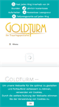 Mobile Screenshot of goldturm.de